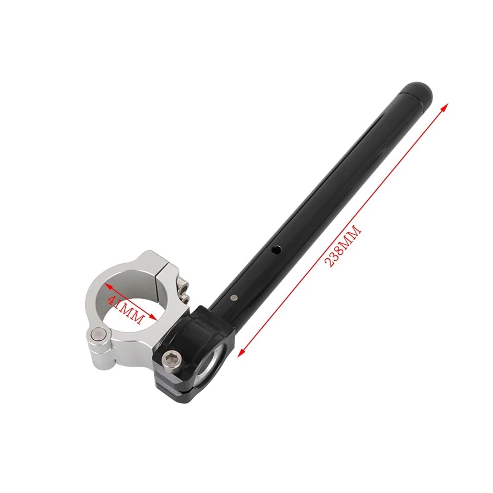 Guidon De Moto Universel Réglable CNC À Clipser Fourche 37 41 48 Mm Guidon Moto(37MM)