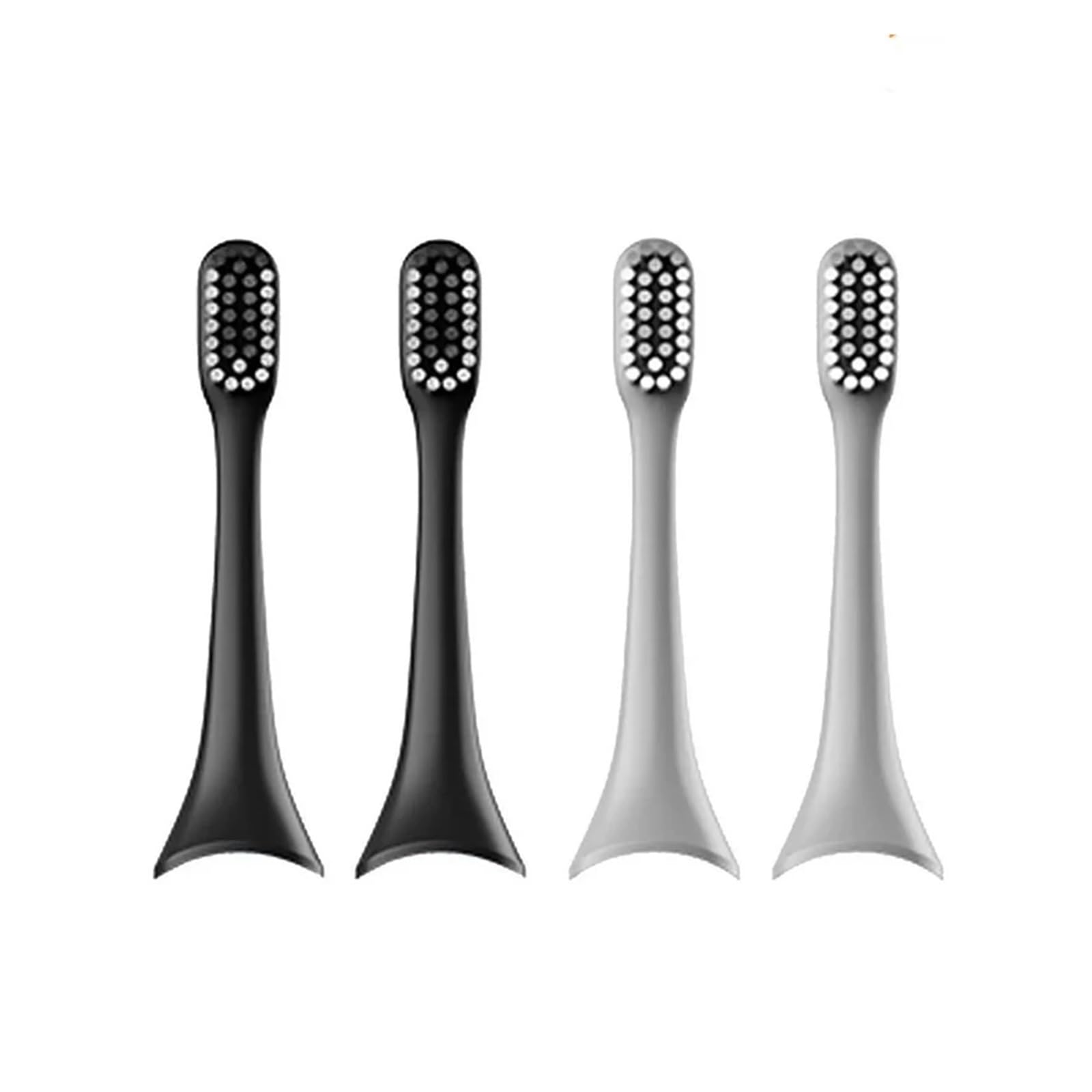 tianwandong Adecuado for cabezal de cepillo de dientes eléctrico t+ Accesorios for cabezal de cepillo de dientes original Boquilla de repuesto for cabezal de cepillo for adultos(4PCS Gray)