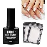Durable y sin arañazos. No es fácil de romper o rayar como el gel UV. De larga duración. Hasta 30 días con el cuidado adecuado de las uñas. Recomiende usar con Fiber Builder Gel para obtener el mejor resultado.