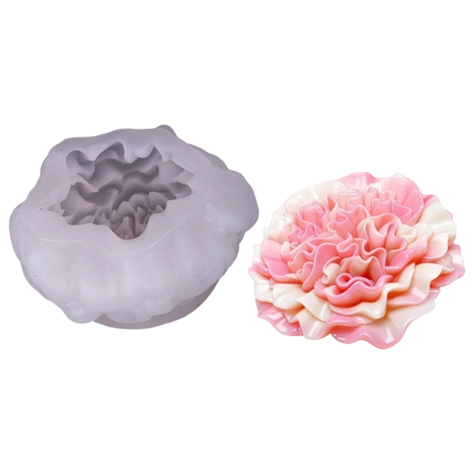 JSGHGDF Making Mold Silicone Soap for Soap Making Creative Decoration Flower Silicone Mold