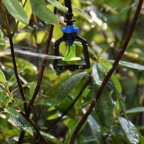 ガーデン芝生スプリンクラー灌漑システム 360度 ガーデン散水スプリンクラー ロータリーノズル スプレーサスペンション 反転ヘッドバ