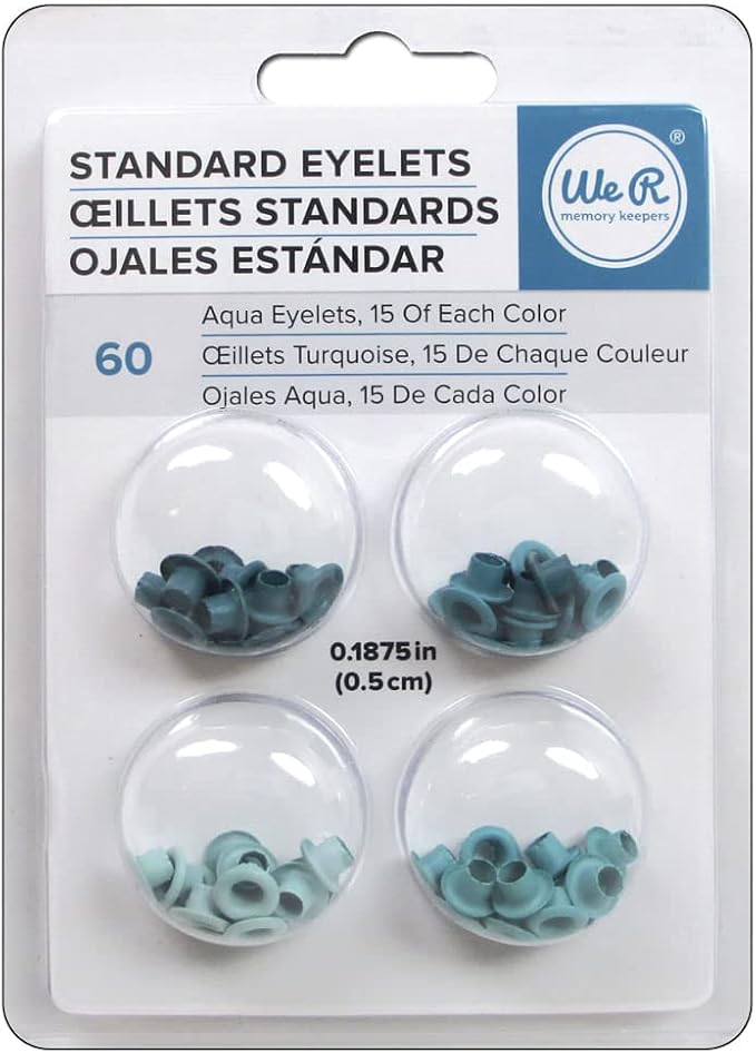 We R Memory Keepers 0633356415770 Eyelets & Washers CropA