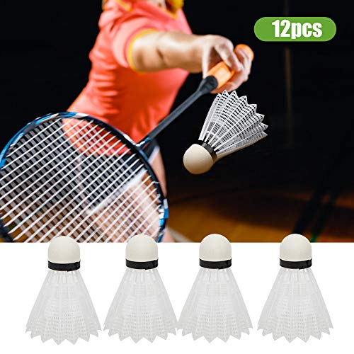 Badminton projetado de ballhead de cortiça composto, badminton de náilon, para iniciantes em treinam