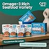 Optimeal Wet Cat Food Variety Pack - Sea Protein Selection, Grain Free Tender Morsels, High Protein Premium Nutrition Made with Natural European Ingredients, Adult Cat Pouches 3oz (Pack of 12) #1