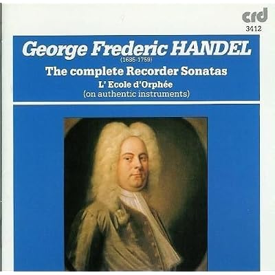 Handel - The Masterworks Vol. 40: Recorder Sonatas