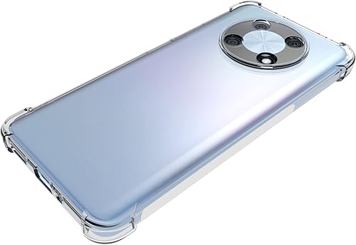 Miniatura 5 de Funda para Huawei Nova Y90 Clear TPU Cuatro Esquinas Cubierta Protectora Transparente Suave Funda