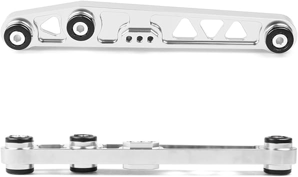 One Pair Rear Lower Control Arm Subframe Brace Tie Bar Arms ASR Kit Compatible For Honda Civic 88-95 EG ARM JDM LCA(Red)