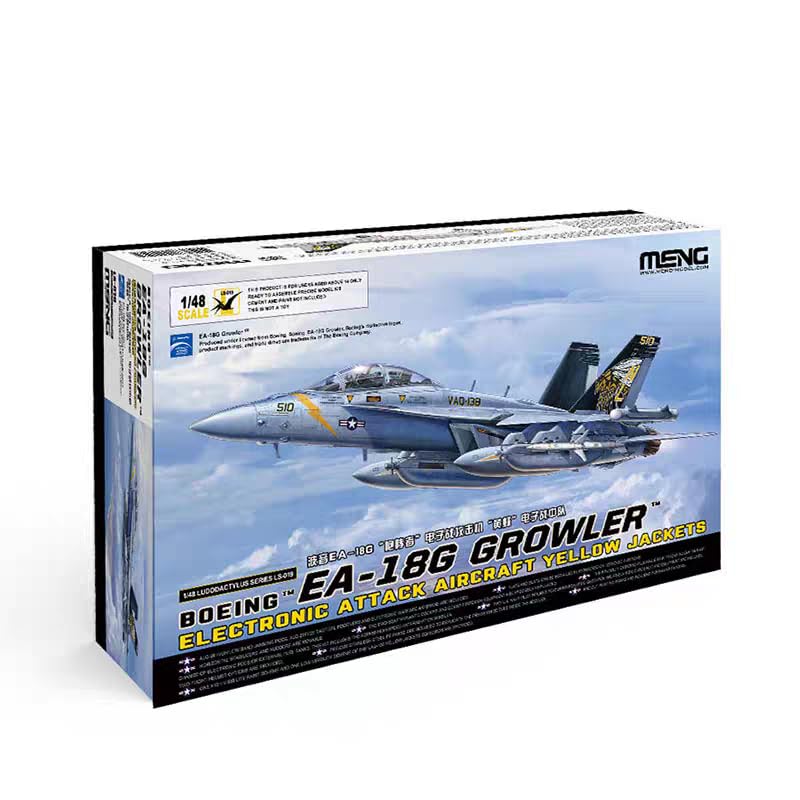 Amazon | モンモデル 1/48 アメリカ海軍 電子戦機 EA-18G グラウラー