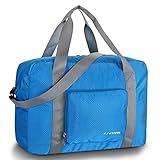 F.FETIVIN Personal item travel bag 18x14x8 for Spirit Airlines Lightweight carry on duffle bag water