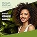 Inoar MEU Cacho MEU Crush Combing Cream with Plant-Based Collagen & Vitamin E for Curly Hair Hydration & Definition, 17.6 fl.oz