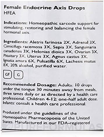 Female Endocrine Axis Drops 2oz by Professional Formulas ...