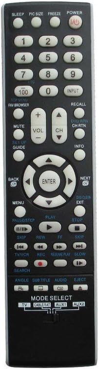 Replacement Remote Control Compatible for Toshiba 32HFX71 32HFX72 34HDX82 36AFX61 53AX61 56H80 57HDX82 57HL83 57HLX82 61A61 DLP Projection HDTV TV