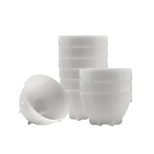 BARISTA HUSTLE White Coffee Cupping Bowls 200ml - Stackable Heat-Preserving