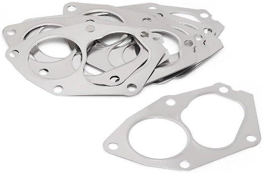 10pcs Performance Turbo To Downpipe Gasket For Mitsubishi Lancer EVO 4~9 Dump Outlet Pipe