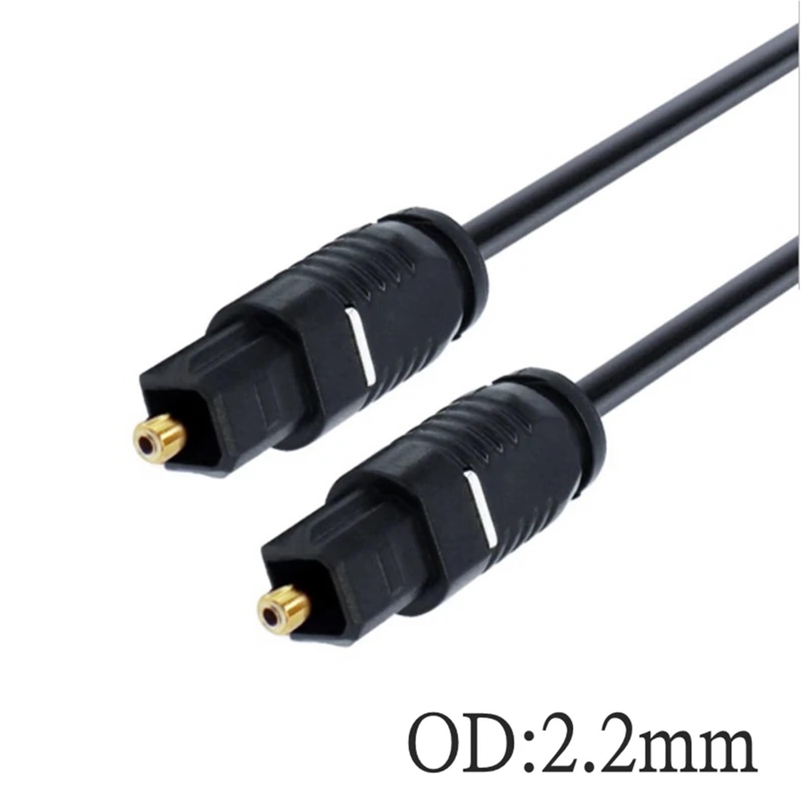 HIFI Cyfrowy światłowodowy kabel audio optyczny 5.1 m 2m 5 m 10m do TV Box PS4 wzmacniacz kabla głośnikowego subwoofer (15 m, OD-2,2 mm)