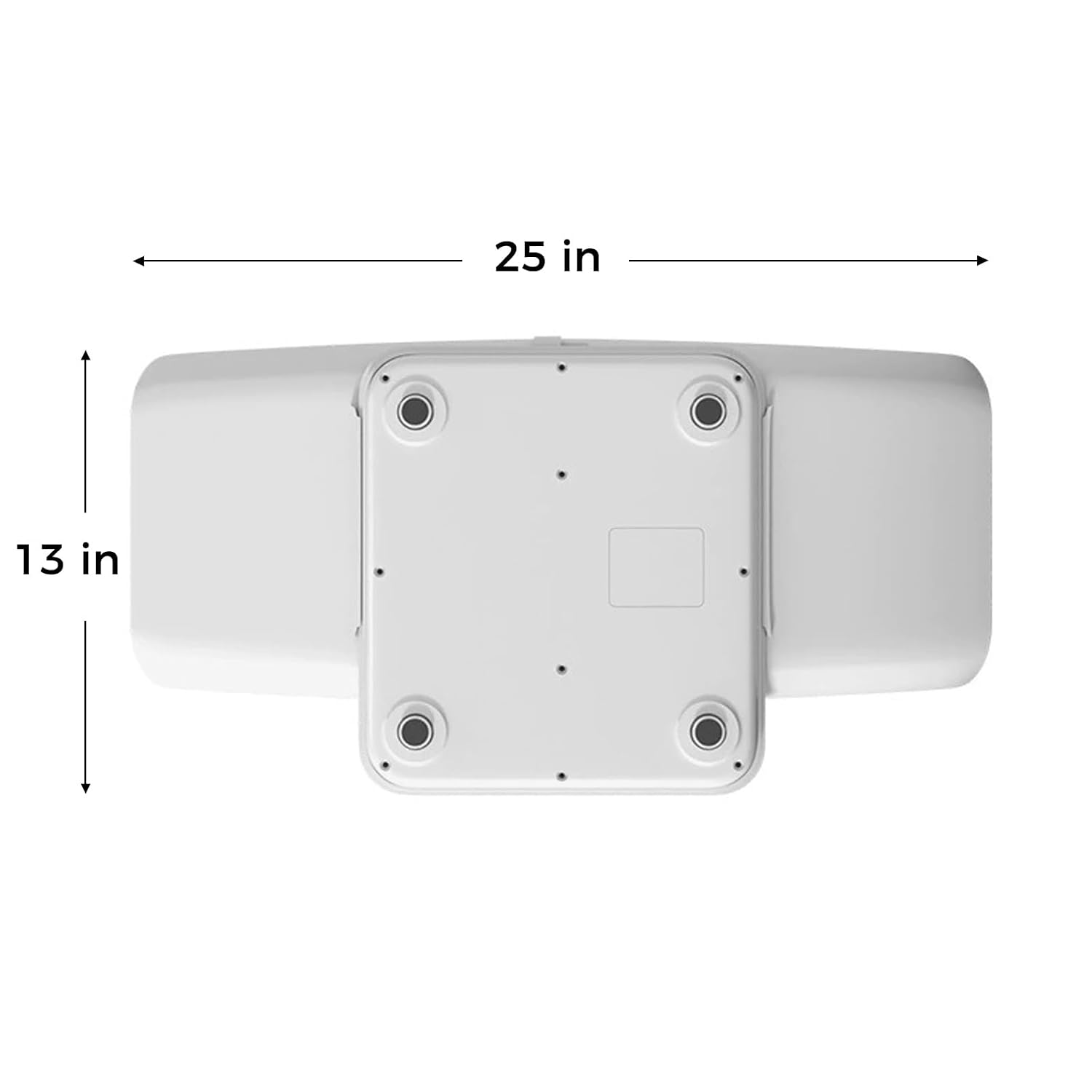 Baby Scale, Digital Scale with 0.05 kg Graduation, 0.05–120 kg Capacity, kg/lb Units, Length Measurement Markings, AAA Battery Powered (Not Included)