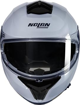 Nolan N80-8 Classico 303 Indoor Motorcycle Helmet Bright Gray XL