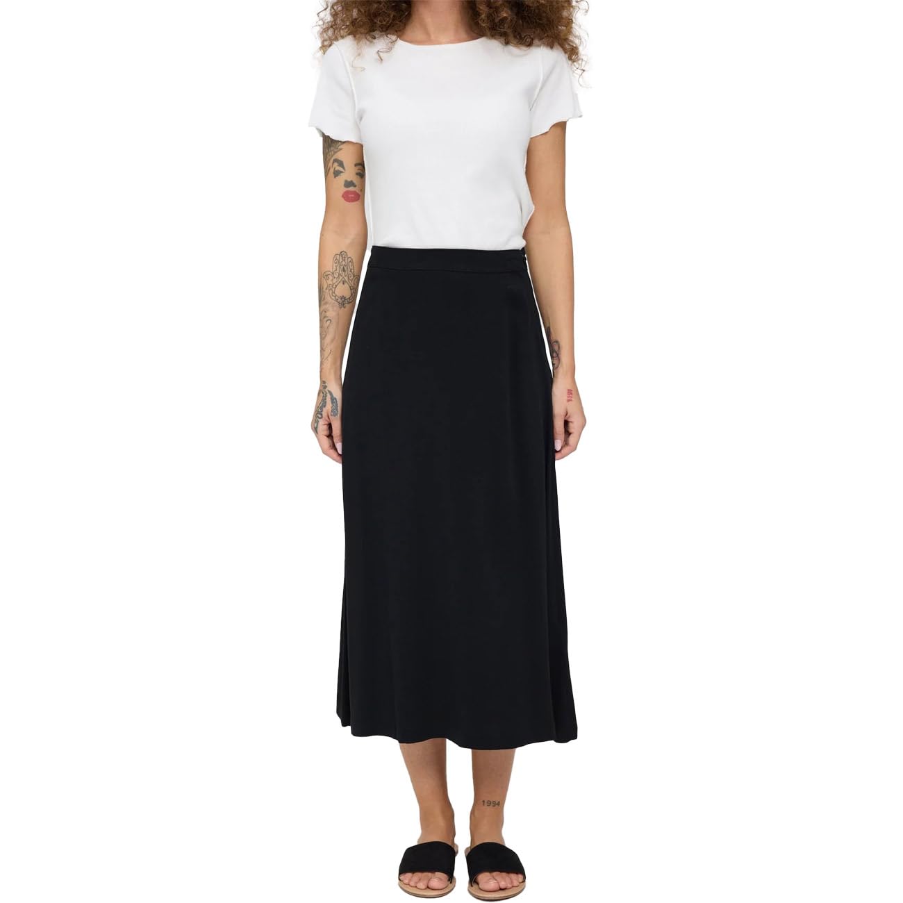 Mazine Damen Rock Midi Skirt LENZING(TM) ECOVERO(TM)
