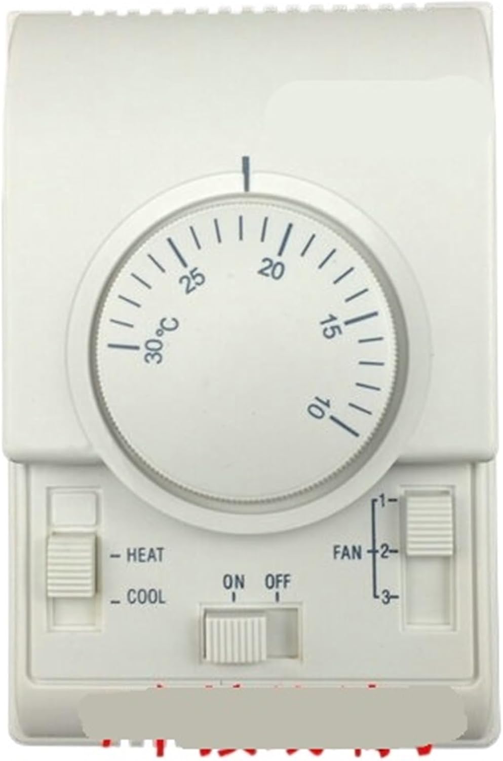 Central air Conditioning Water Heating Fan Coil Temperature Controller Three-Speed Switch Panel(02 Sansu River)