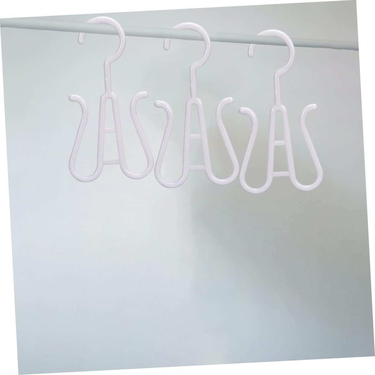 20pcs Plastic Shoe Hangers Hooks for Travel Storage and Drying