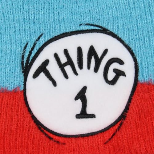 Patchs brodés Thing 1 2 Dr. Seuss pour customiser un vêtement rouge - 2