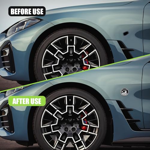 Image of Mermaid Badge Rated Car Emblem, 4 x 4 Metal Automotive Badge, 3D Metal Car Badges Round Emblem Decals, Car Exterior Emblems Badge Auto Decorations Compatible with Jeep Vehicles Trucks SUV RV