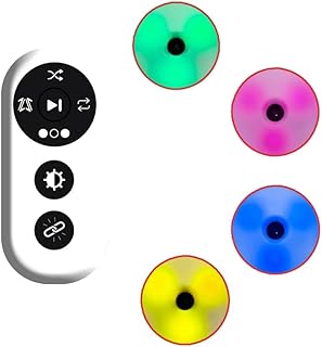 FAcoLL Reaction Training Light, Agile Reaction Speed Training Equipment, Flash Reflex Light, 4 Modes Remote Control & 4 Light Color, Physical Training Hand-eye Coordination Training 4lights