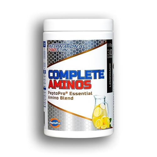 International Protein Lemonade Flavour Complete Aminos BCAAs Powder 320 g