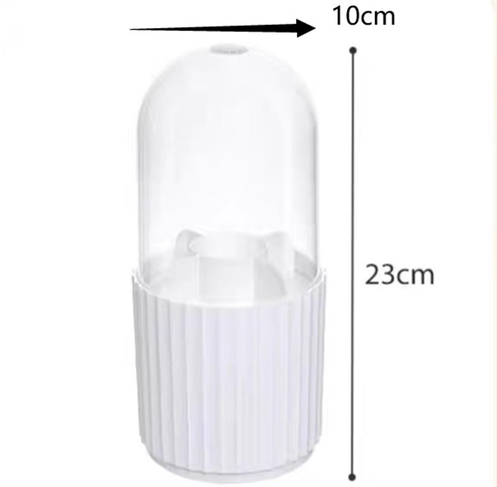 Kosmetik Aufbewahrungsbox Kunststoff Make-Up Pinsel Halter Lagerung Box Drehbare Make-Up Lagerung Box Für Hause Für Schlafzimmer