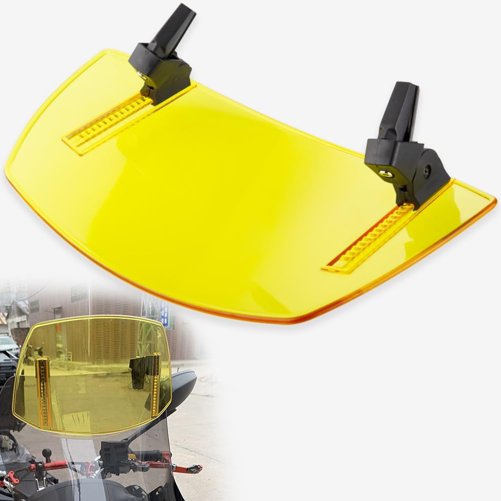 Snapklik.com : Motorcycle Windshield Extension Small Windshield ...