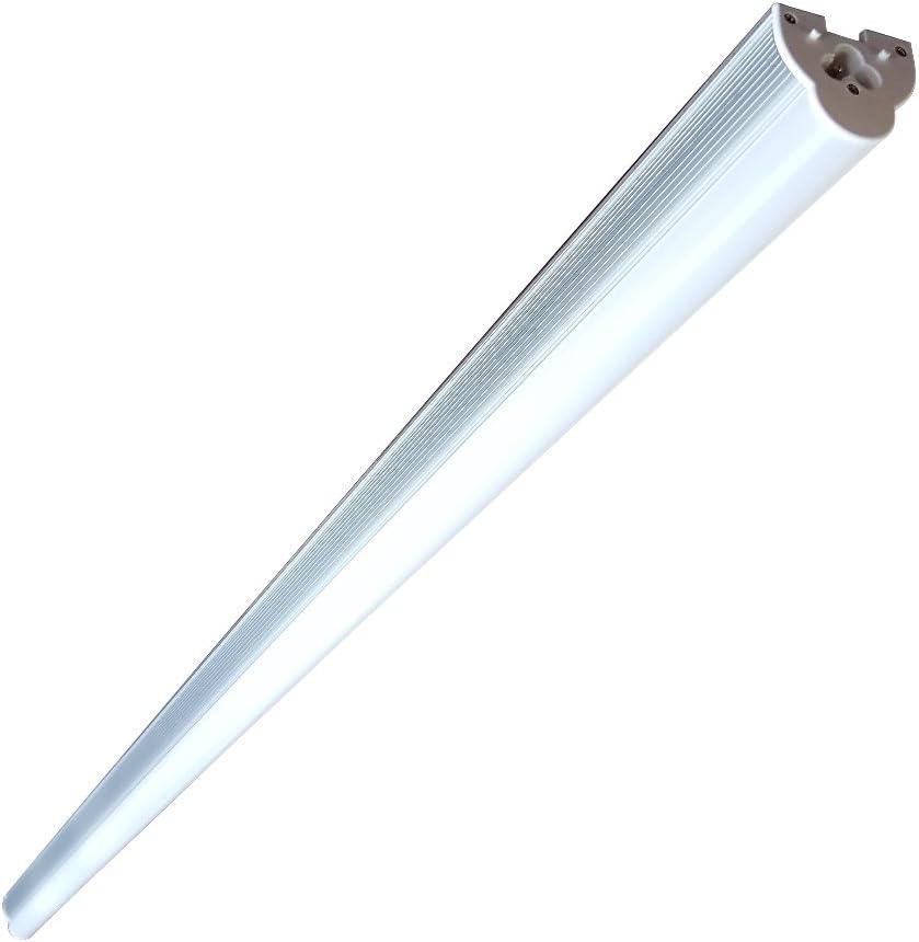 UMR Brightest LED Shop Light 4FT 22W Linkable to Every Length, Ultra Efficient 6500K Daylight Integrated Fixture for Garage, Ceiling, Kitchen, & Under Cabinet, Plug & Play Installation