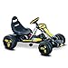 Produktbild Hecht Go Kart 59789 Tretauto Go-Kart für Kinder (Farbe wählbar) (Schwarz / Gelb)