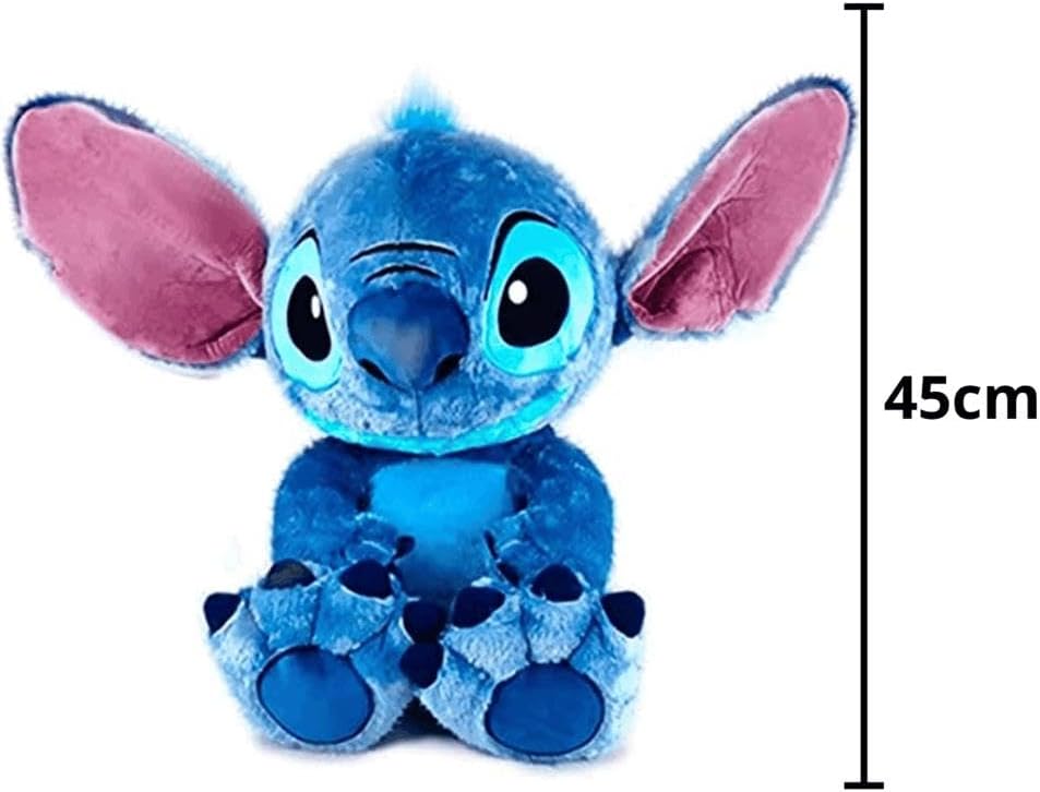 Disney - Pelúcia Stitch Big Feet 45cm, Azul