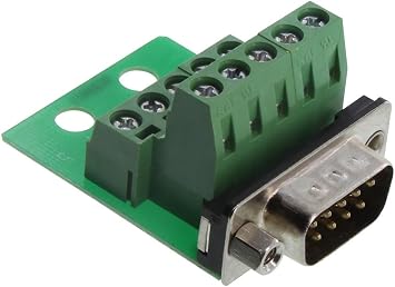 L-com DGB Series DB9 Male Connector for Field Termination Screw Terminal