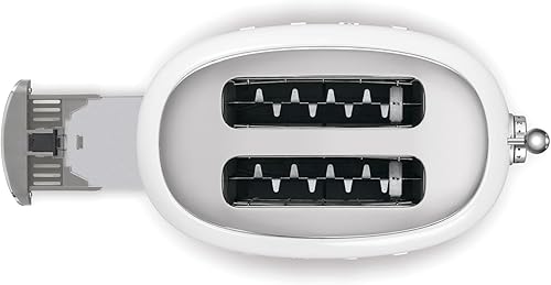 Miniatura 10 de Smeg TSF01SSUS 50s Retro Style Estética 2 Rebanadas Tostadora Cromo