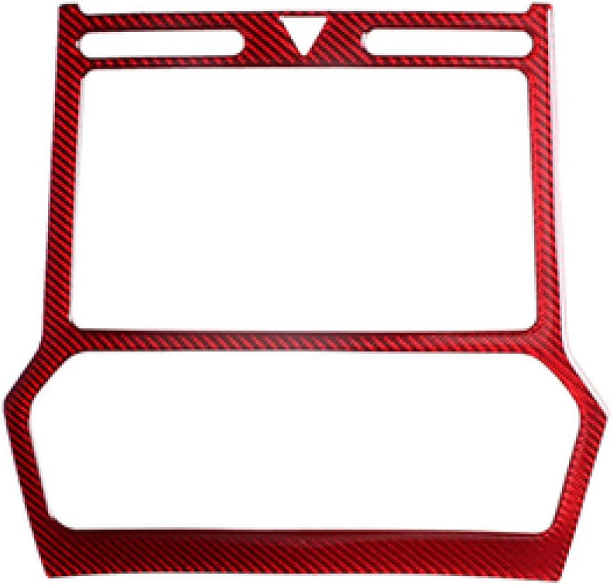 Carbon Fiber Red Stickers, for Ford Explorer 2013 2014 2015-2019, Full Set of Various Parts Car Interior Decorative Accessories