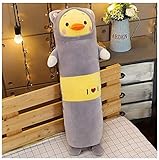 HengYue Peluche 65/90 Cm Cojín De Almohada De Dibujos Animados De Animales Suaves Y Encantadores Cojín De Peluche De Peluche De Pato De Cerdo Cojín De Peluche,C-65cm