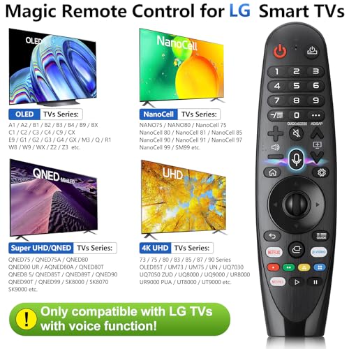 Image of Voice Magic Remote for LG TV Remote Control Replacement with Battery