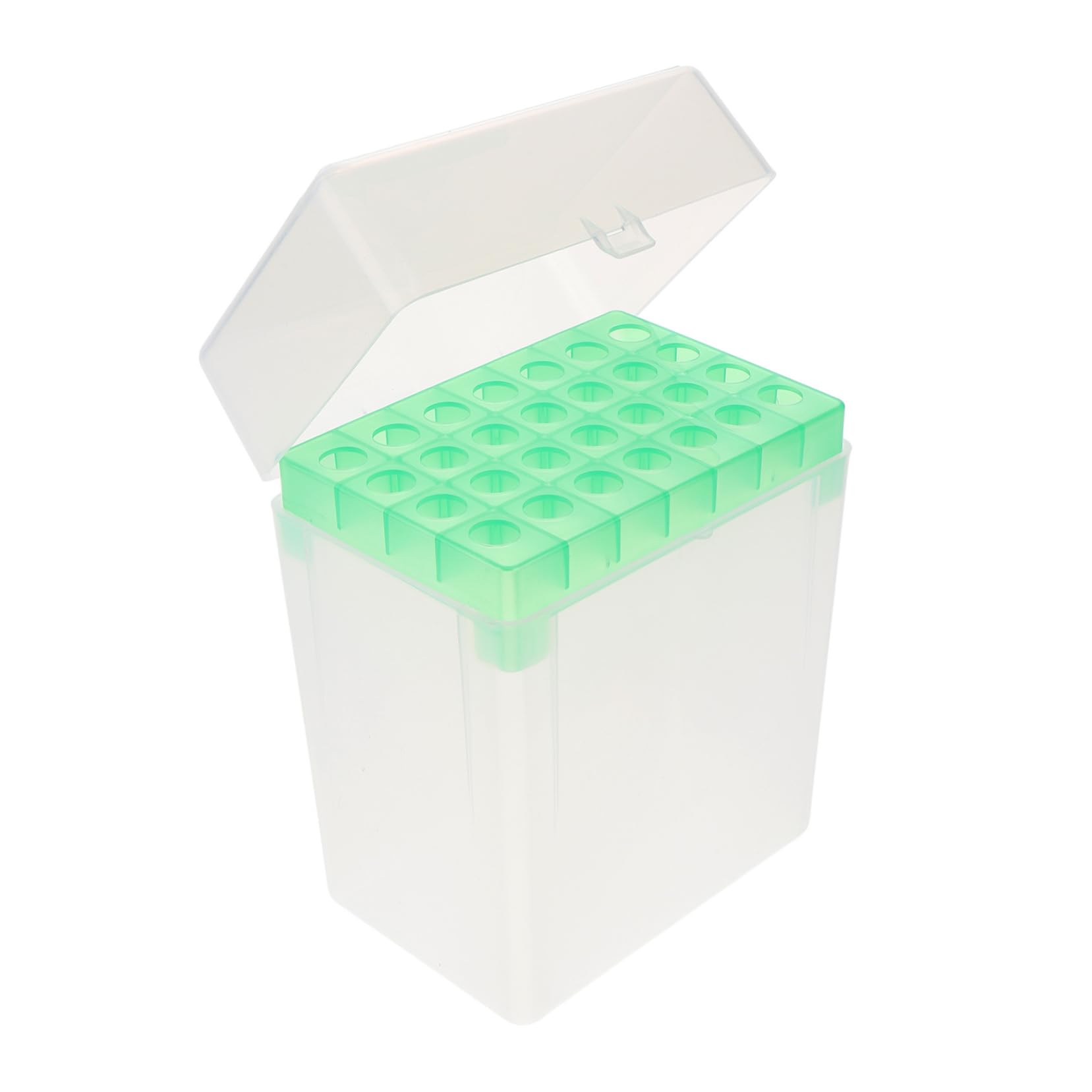Caja De 5 Piezas Caja de tubos de centrífuga titular de almacenamiento gradilla para tubos de ensayo Organizador de muestras de laboratorio soporte de tubo centrífugo el plastico NIYANGLE