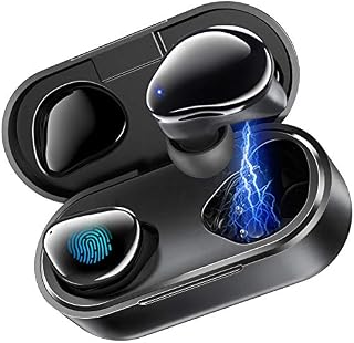 Wireless Earbuds, MEGIVEZ Bluetooth 5.0 Headphones 6H Continuous Playtime Touch Control Waterproof TWS