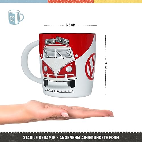 Taza de cerámica Retro Nostalgic-Art Volkswagen 11.2 oz miniatura 2