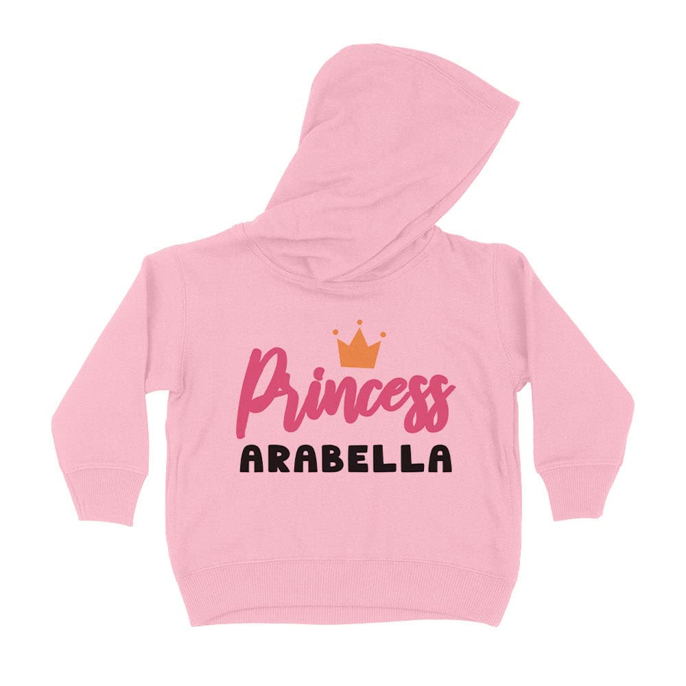 Princess Arabella Kids Hoodie Sweatshirt Toddler 5T Light Pink