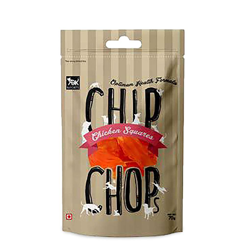 Chip Chops Dog Treats - Chicken Square - 70 g