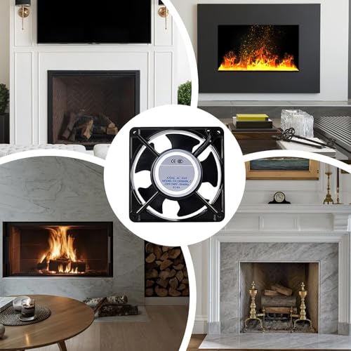 Ventilateur poêle à bois soufflante insert cheminée cassette - 5