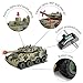 Vokodo Military Tank Battle Truck Toy Push and Go with Lights and Sounds Durable Quality Pivoting Top Friction Power Kids Armored Vehicle Play Army Car Great Gift for Children Boys Girls Camouflage