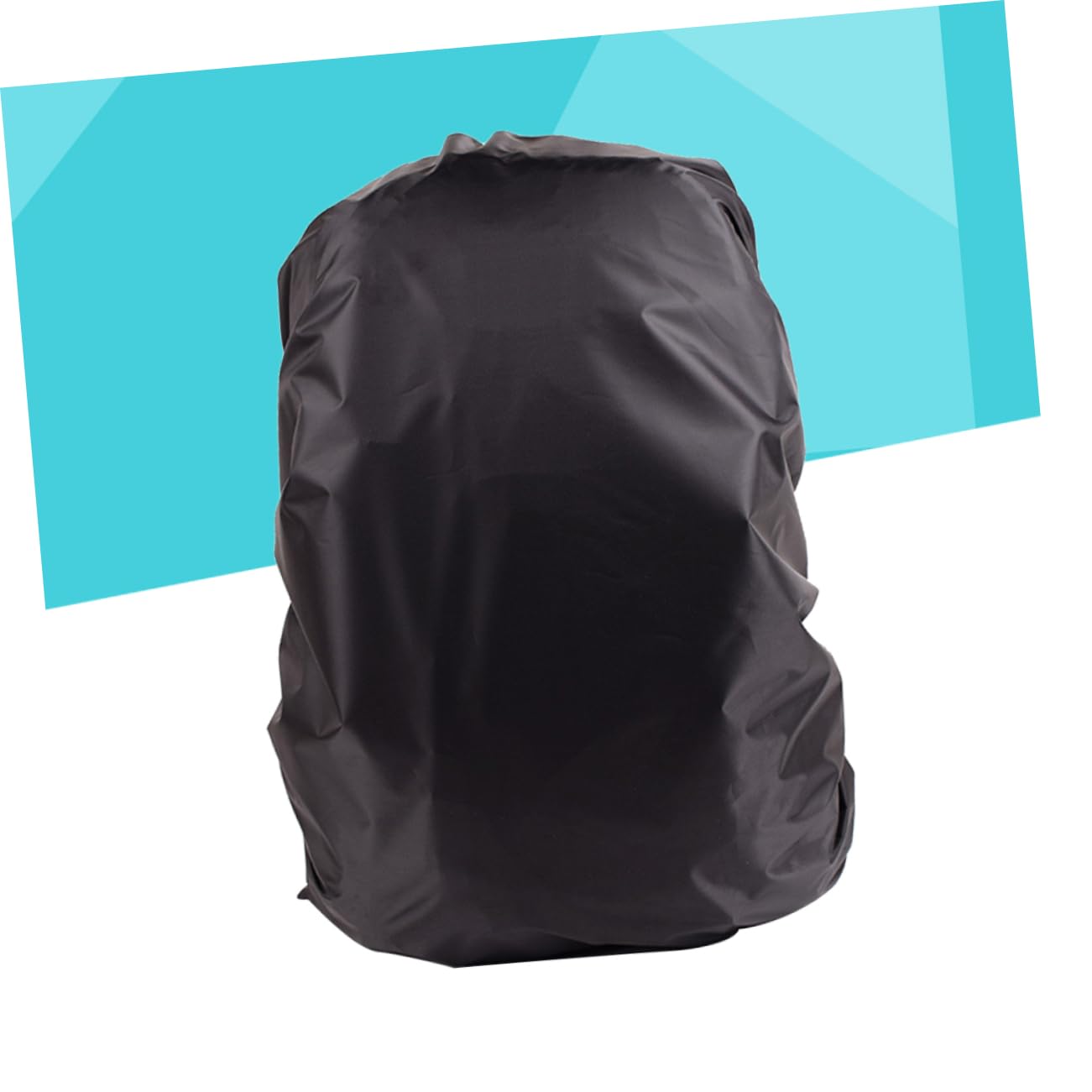 BCOATH Unisex Backpack Rain Cover for Shoulder Bags Durable Outdoor Travel Mud Guard with Buckle for Camping and Hiking Black