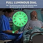 Bomieux Nurse Watch for Nurses Doctors Women Men,Waterproof Analog Watches with Luminous Dial and Japanese Quartz Movement,Easy to Read Military Time Watch with Second Hand, 12/24 Hours,Silicone Band - Image 3