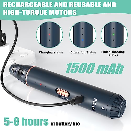 image for BGick Upgraded Resin Mixer, Handheld Rechargeable Mixer with Minimizin