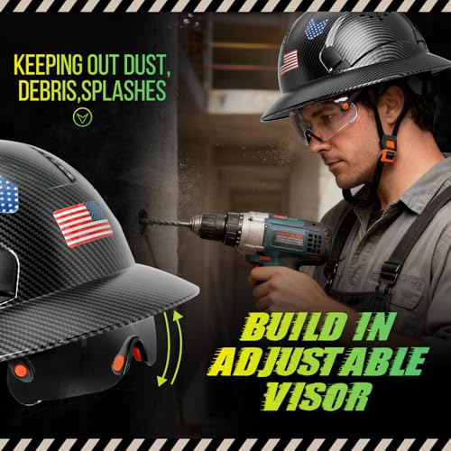 Cascos industriales de seguridad 12 cascos industriales de seguridad marca Aolamegs Safe (3)