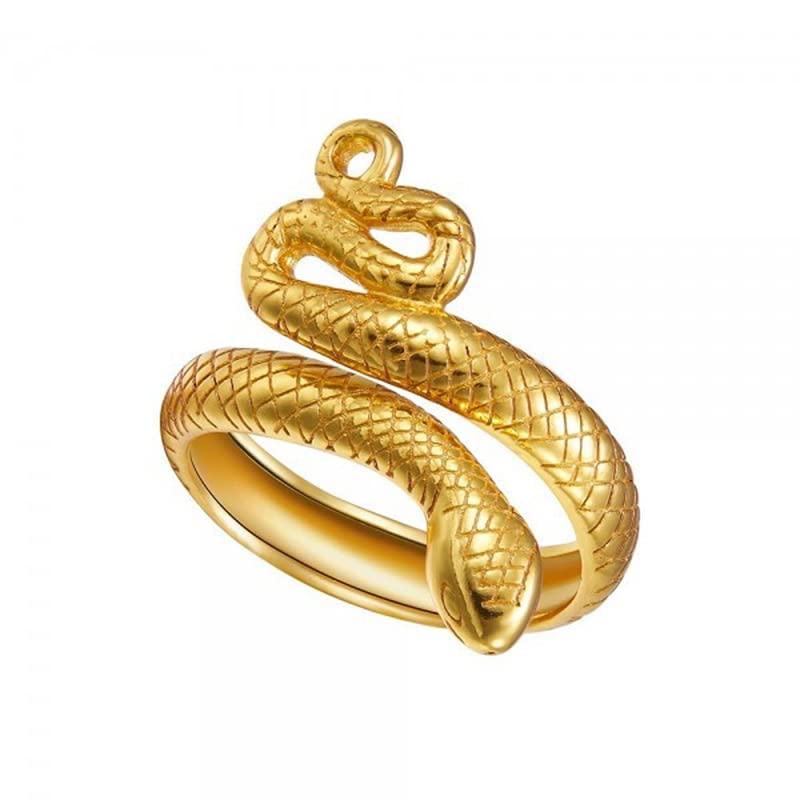 Bague serpent ajustable en argent 925, le cadeau idéal pour marquer les esprits
